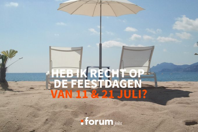 Feestdagen 11 21 juli 1